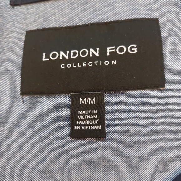 London fog trench coat with hood size M - Picture 6 of 8